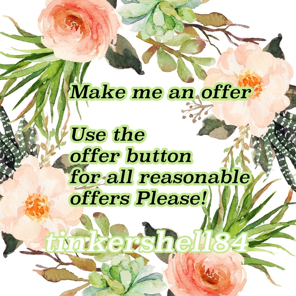 NO 50% Off Offers please. Reasonable offers will be considered